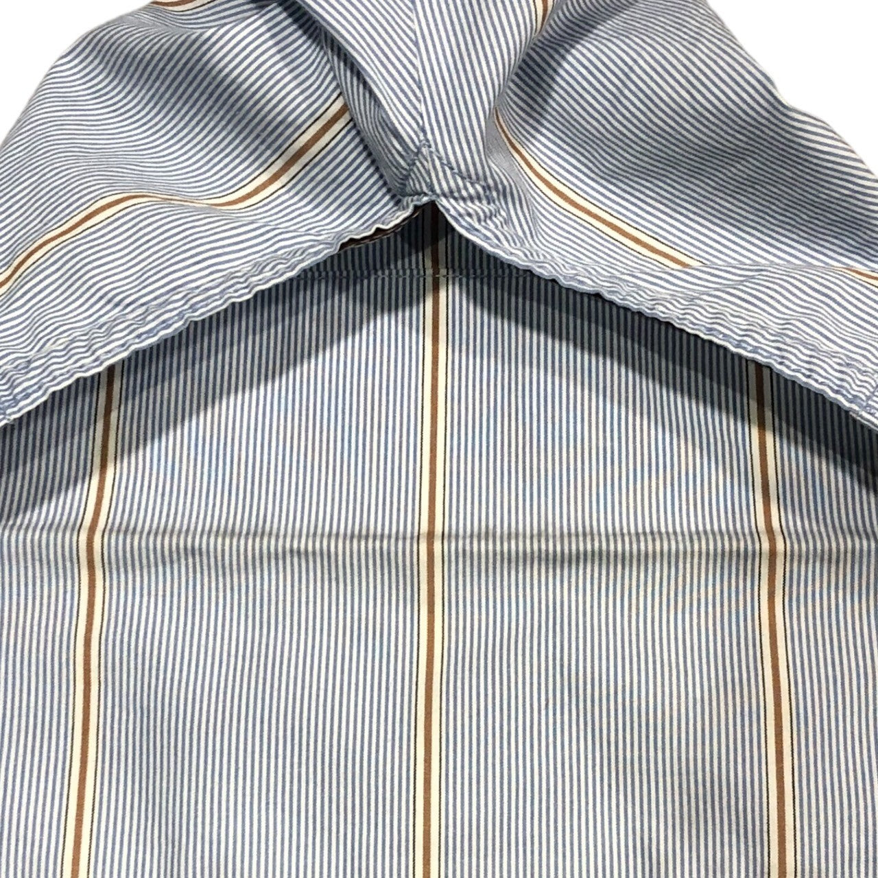 SUNSEA(サンシー) 19AW BLUE BEGE GIGOLO SHIRT ブルー ベージュ
