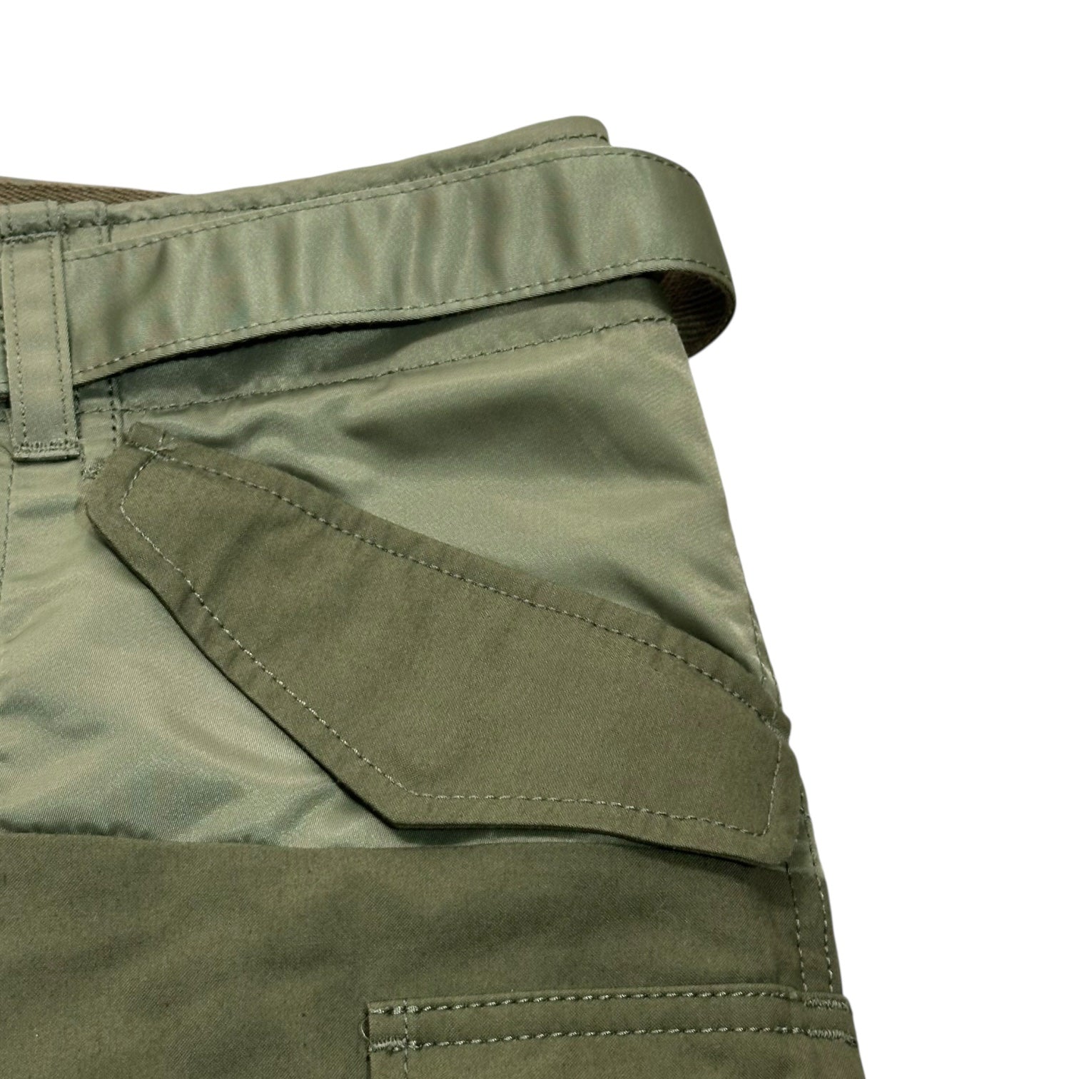 sacai(サカイ) 21SS Cotton Nylon Oxford Short コットン ナイロン