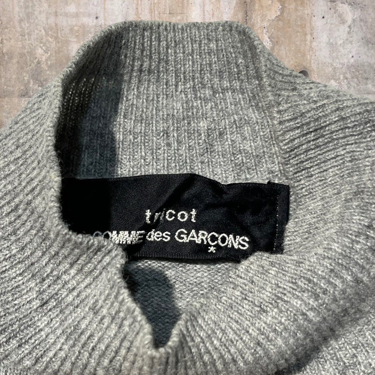 tricot COMME des GARCONS(トリココムデギャルソン) 90'sモックネック