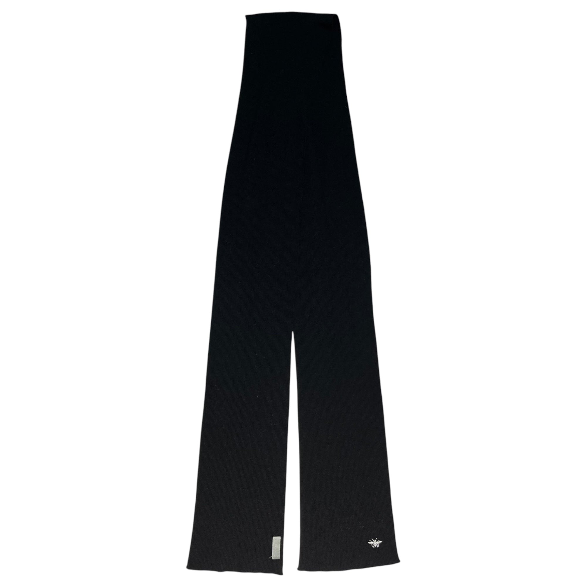 Dior HOMME(ディオールオム) Super Long Bee Logo Embroidery Scarf