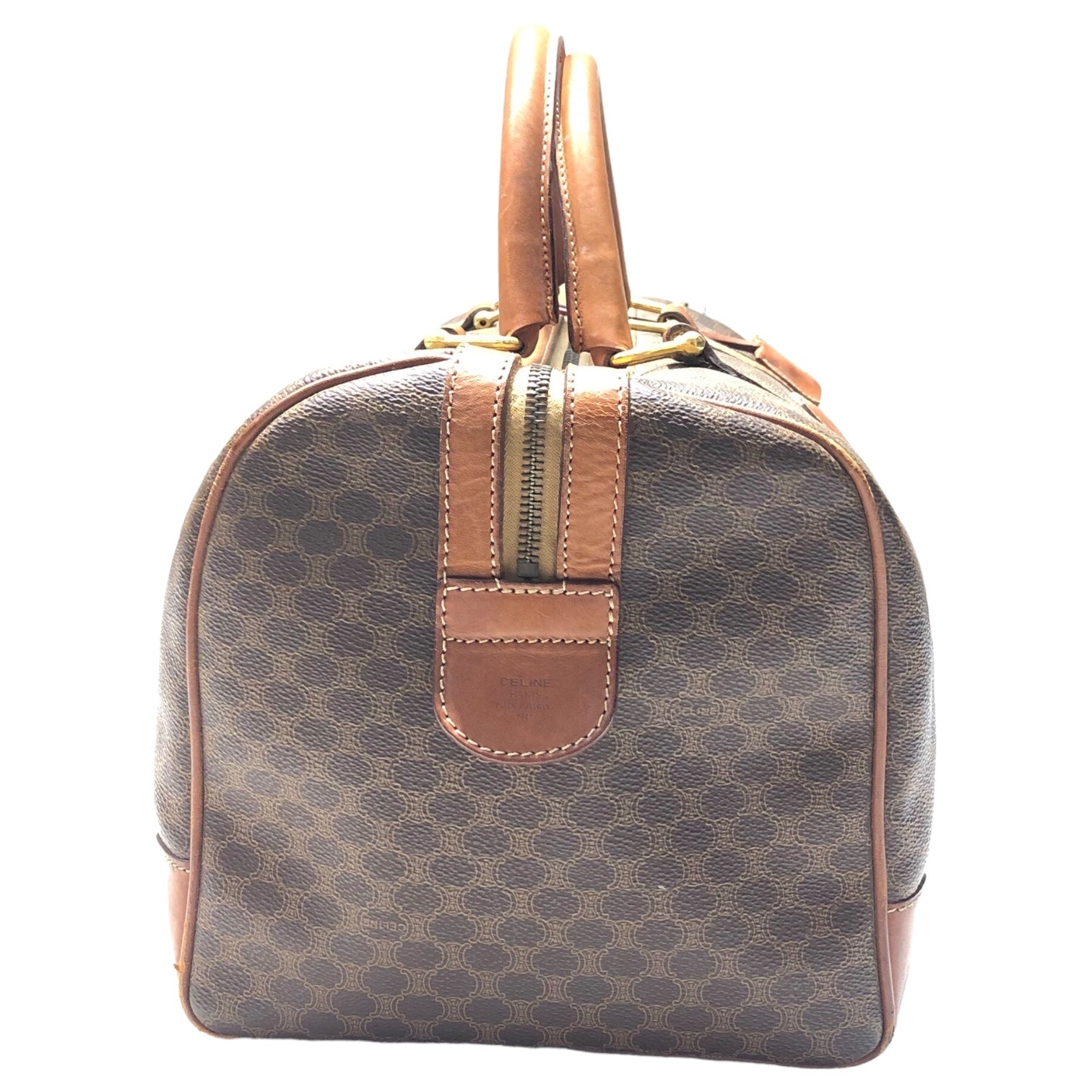 CELINE(セリーヌ) macadam pattern boston bag マカダム柄 ボストン