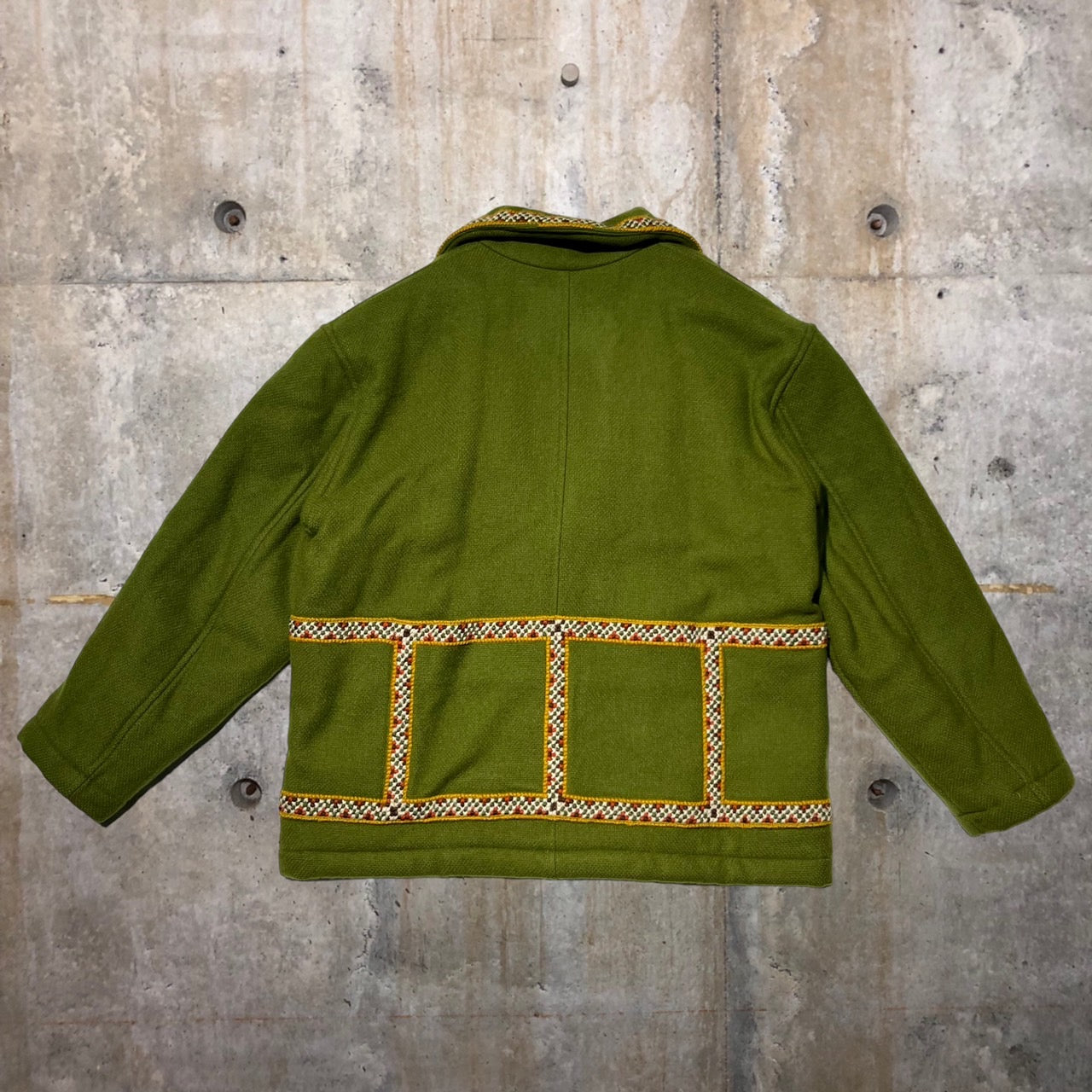 i.s. ISSEY MIYAKE(アイエス イッセイミヤケ) 80's Mexican stitch