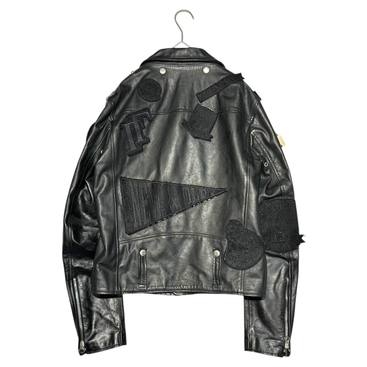 GOLDEN GOOSE(ゴールデングース) Custom Badge Double Riders Jacket