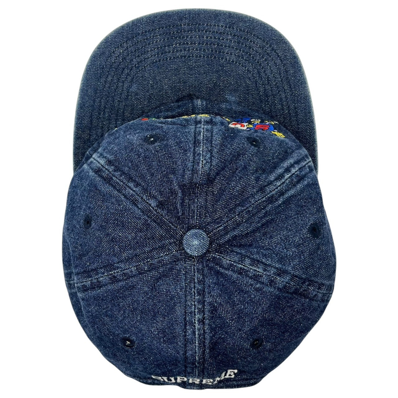 SUPREME(シュプリーム) 18SS Friends 6-Panel Denim Cap フレンズ 6