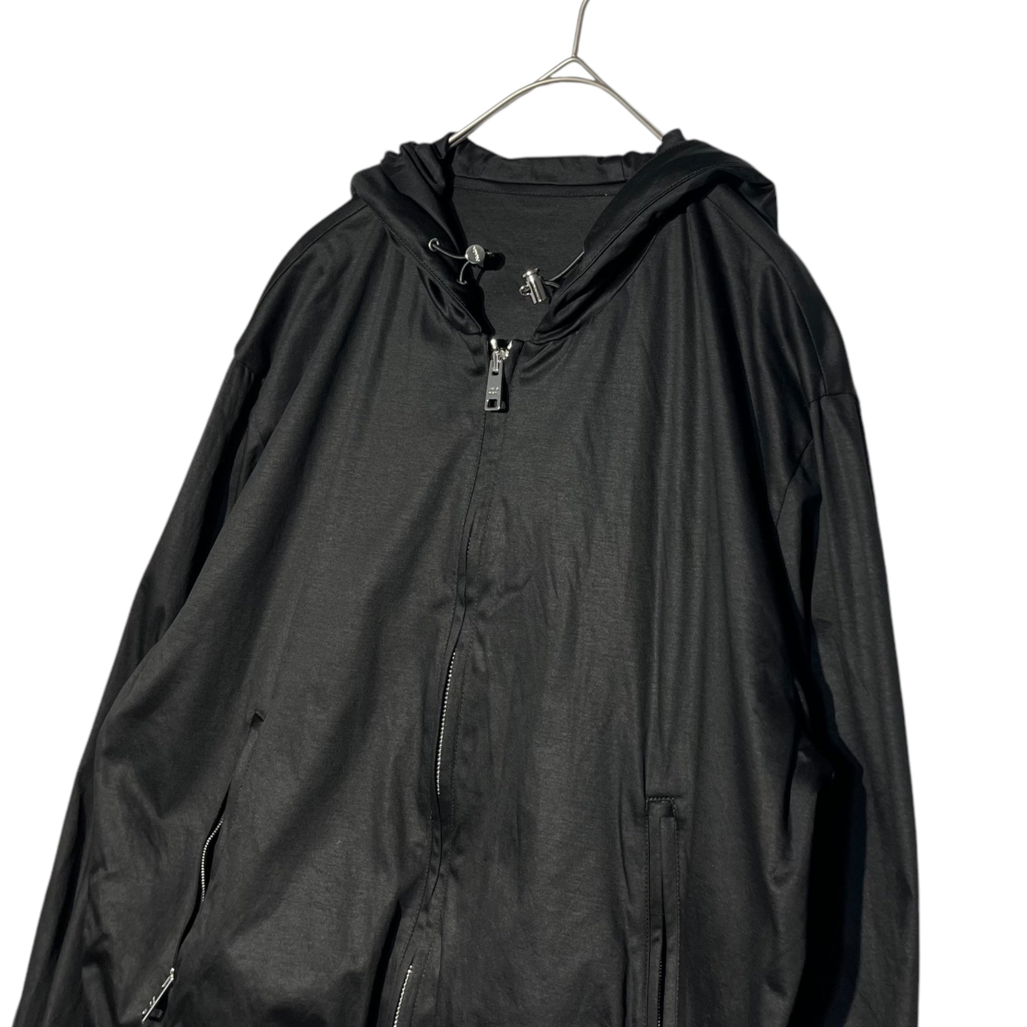 PRADA(プラダ) Sport logo nylon rayon zip hoodie スポーツ ロゴ