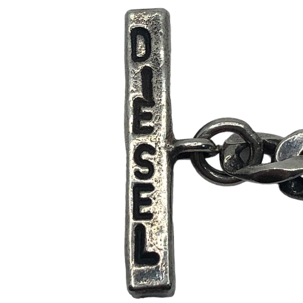 DIESEL(ディーゼル) 00's Silver925 archive logo kihei chain