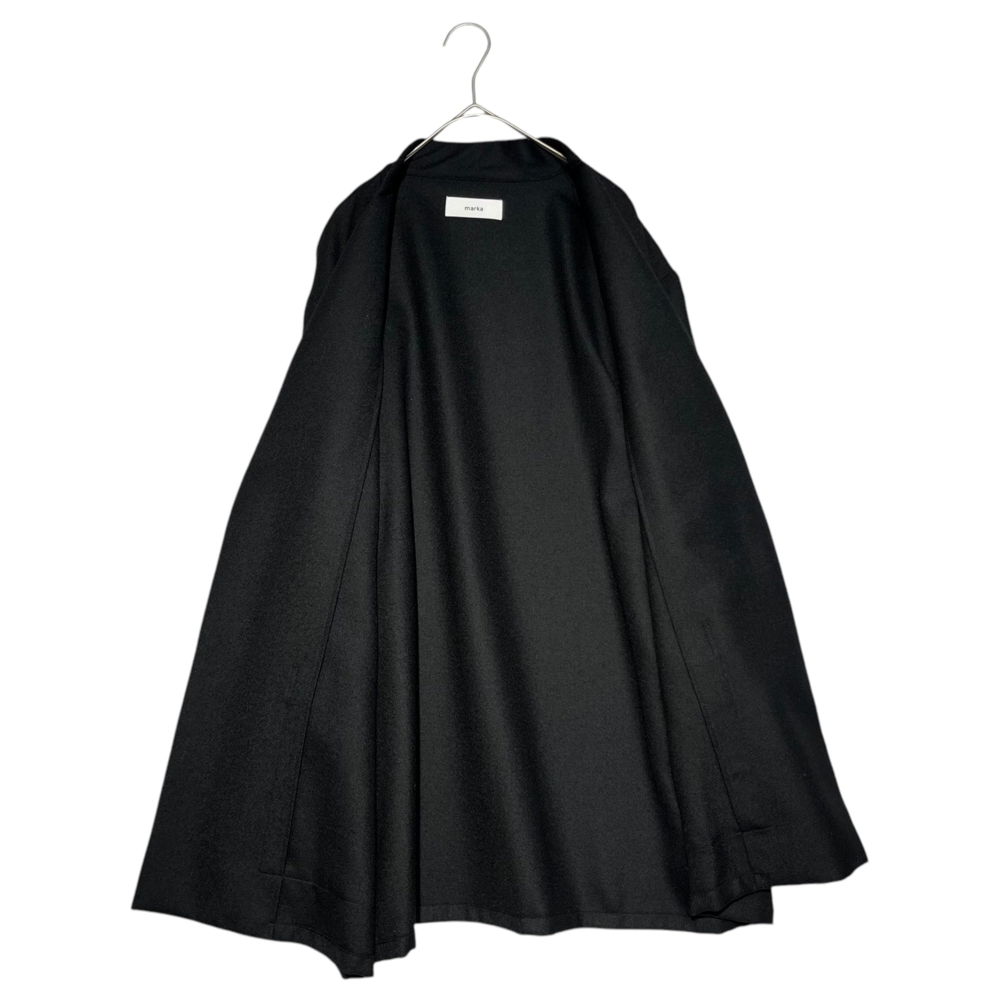 marka(マーカ) LAPELLESS SHIRT JACKET ラペルレス シャツ ジャケット