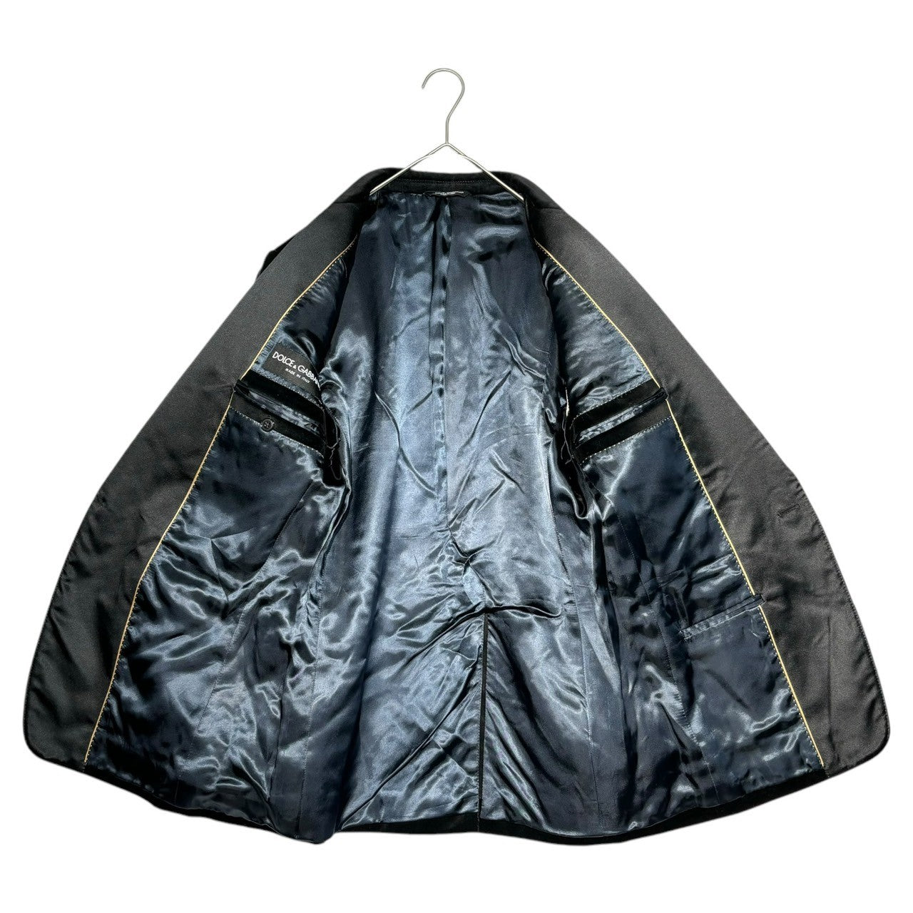 DOLCE&GABBANA(ドルチェ&ガッバーナドルガバ) velor tuxedo jacket
