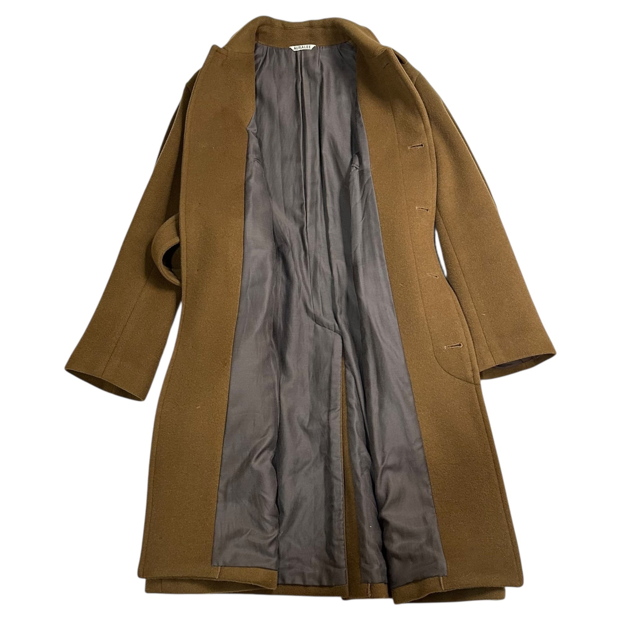 AURALEE(オーラリー) 16AW Beaver Melton Soutien Collar Coat