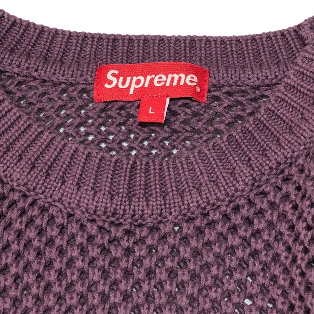 SUPREME(シュプリーム) 22SS Open Knit Small Box Sweater ニット