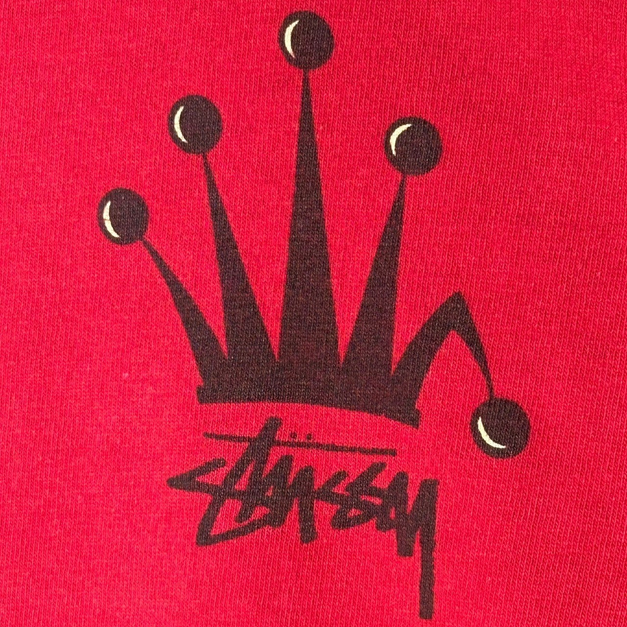 STUSSY(ステューシー) 80's Big Crown Logo L/S Tee ビッグ クラウン