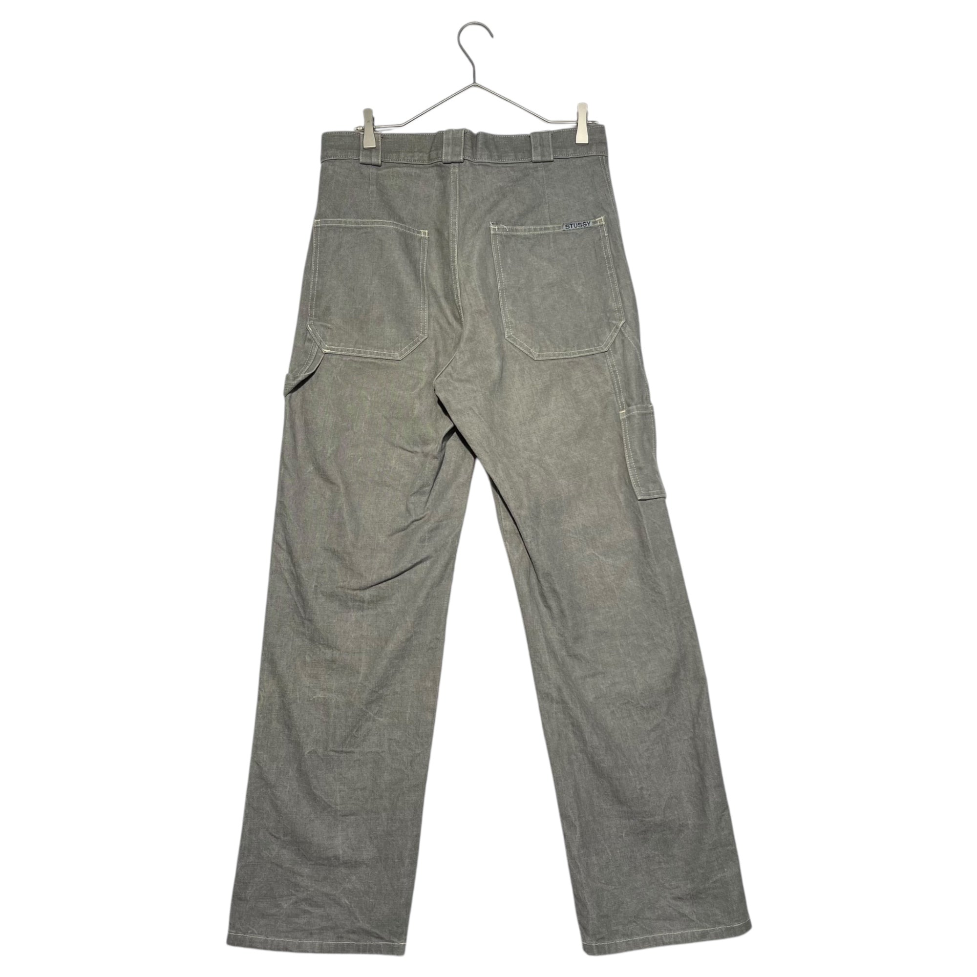 STUSSY(ステューシー) 90's~00's Painter gray denim pants ペインター