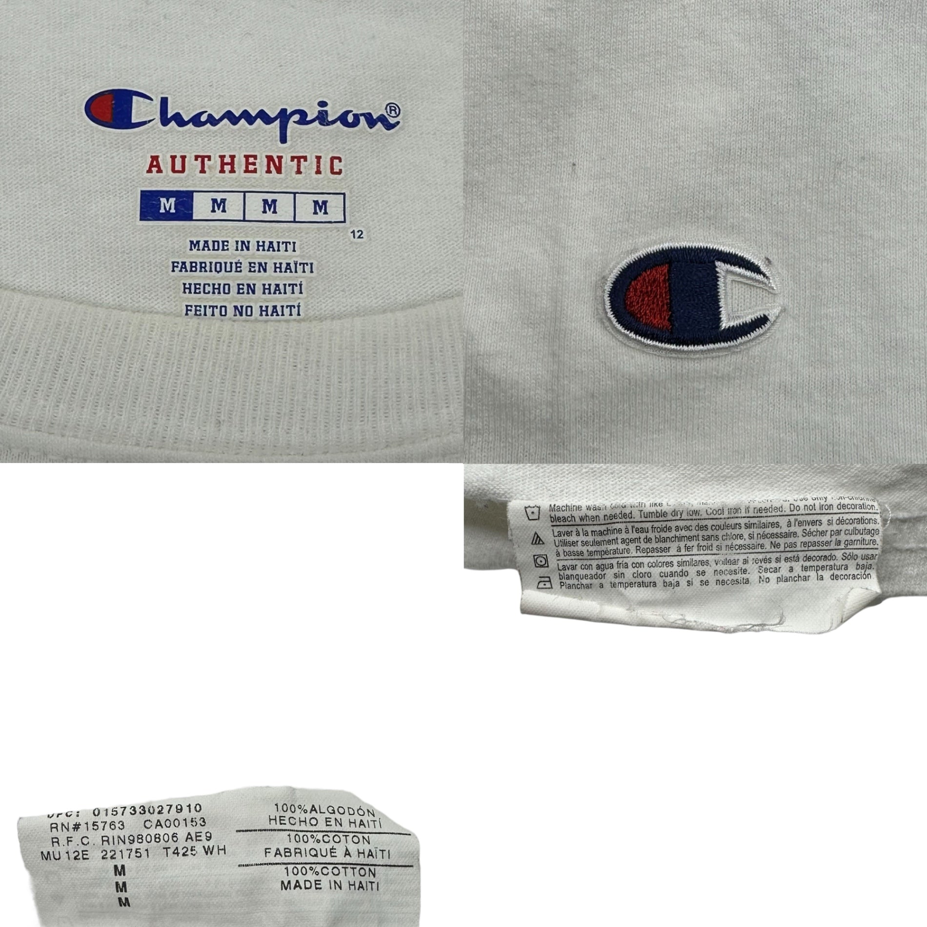 Champion(チャンピオン) Pyrex Vision Religion White Tee