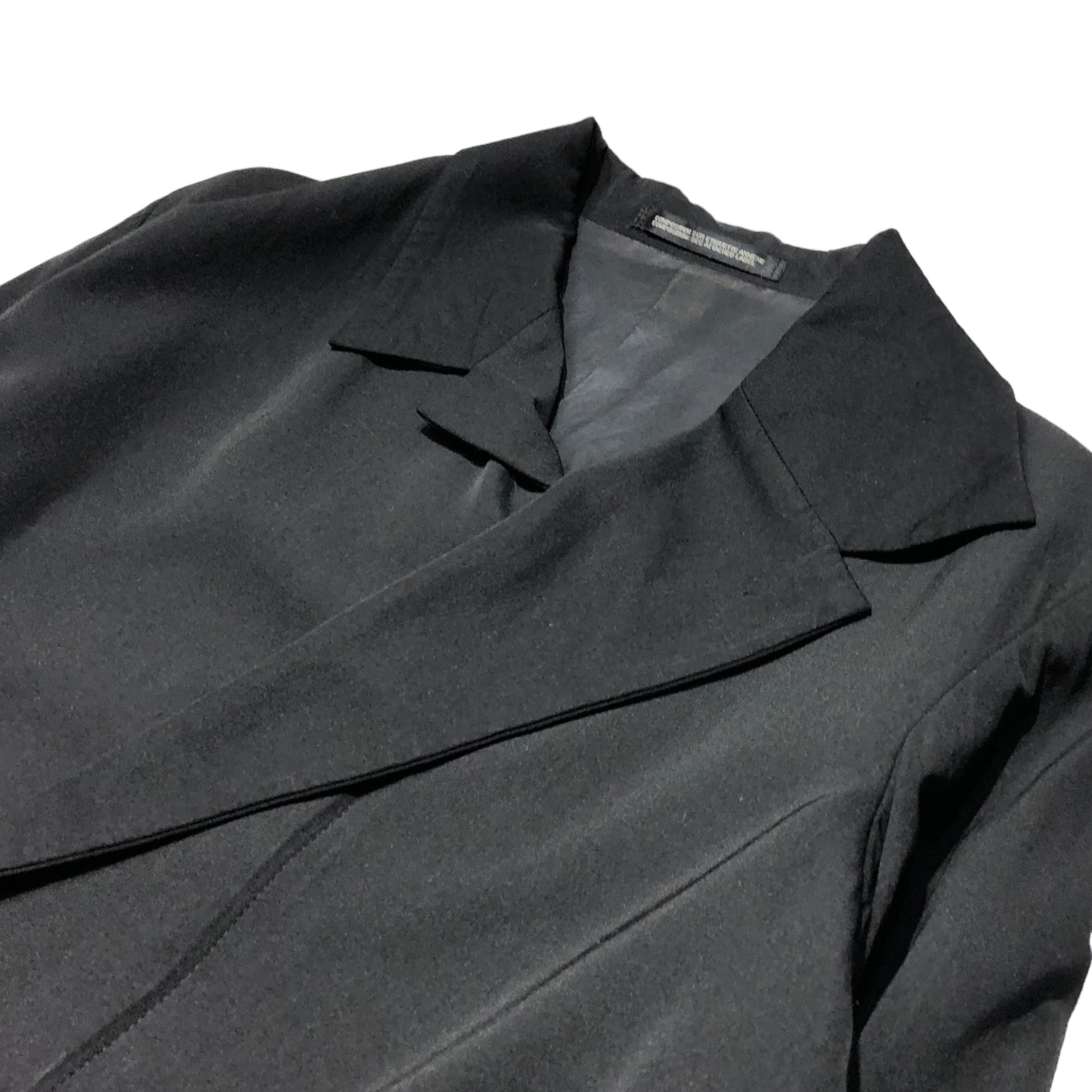 Y's(ワイズ) Zip modified design tailored jacket ジップ 変形