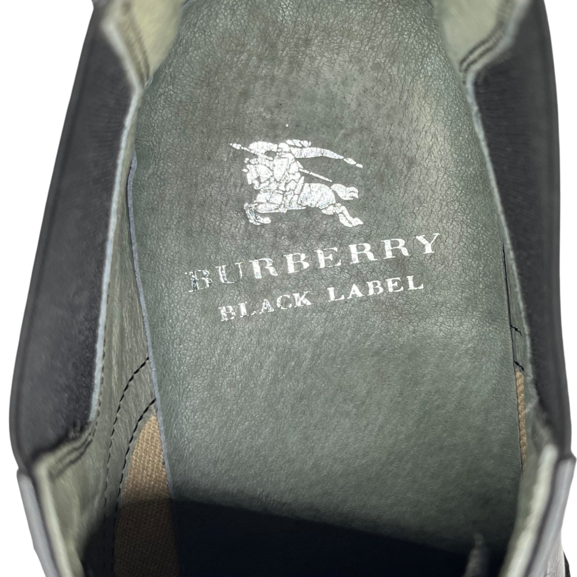 BURBERRY BLACK LABEL(バーバリーブラックレーベル) Wingtip chukka