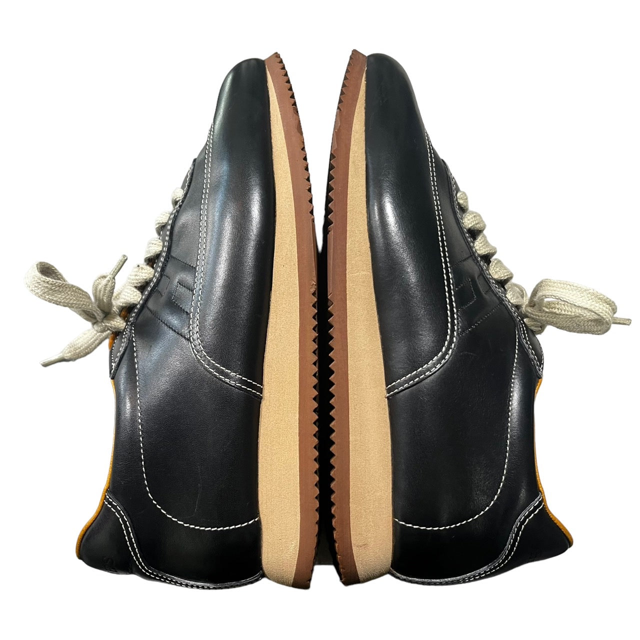 HERMES(エルメス) H logo quick sneakers Hロゴ クイック レザー
