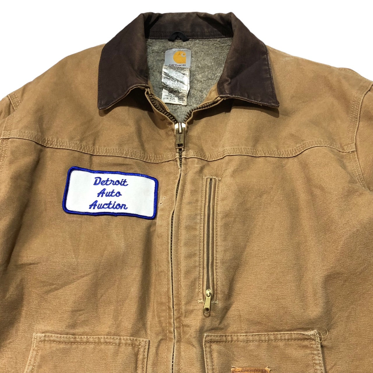 carhartt(カーハート) 90's ワッペンダック地ジャケット/裏ボアワーク