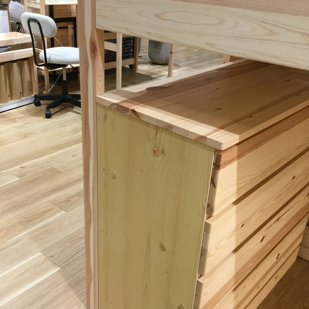 大宮マルイ】大宮マルイに家具を見に行こう【パイン材ミドルベッド