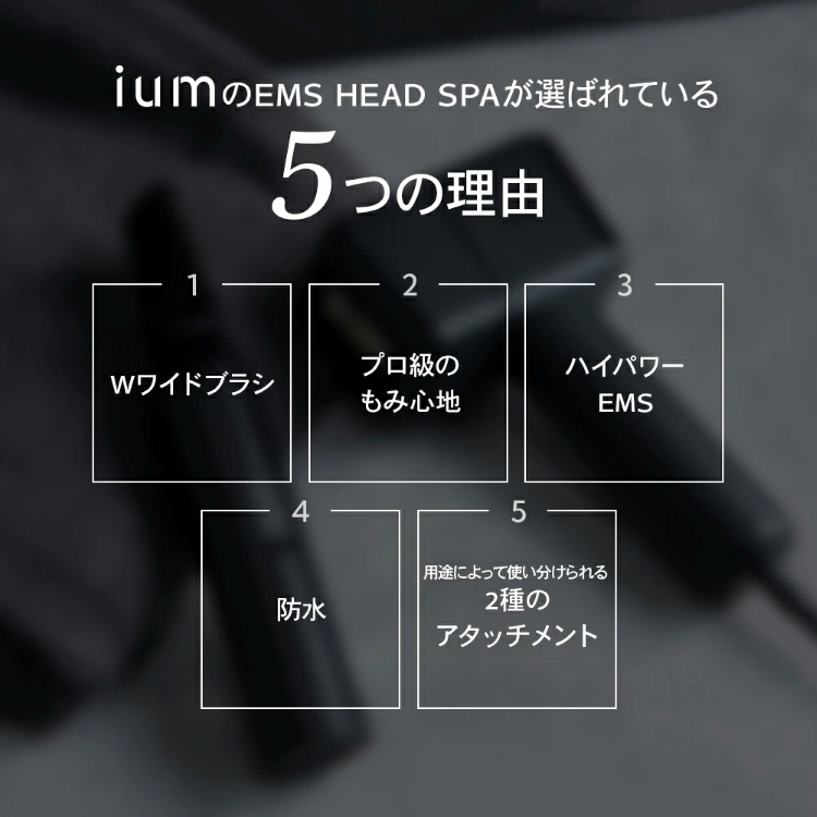 イウム EMSヘッドスパ