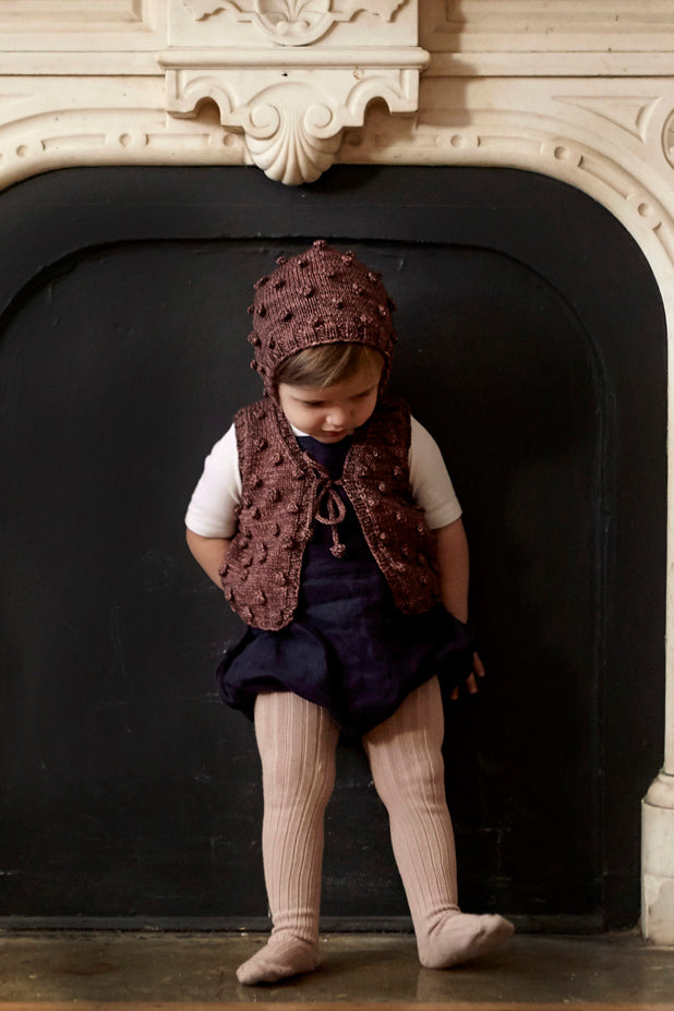 Garter Hat – Misha & Puff
