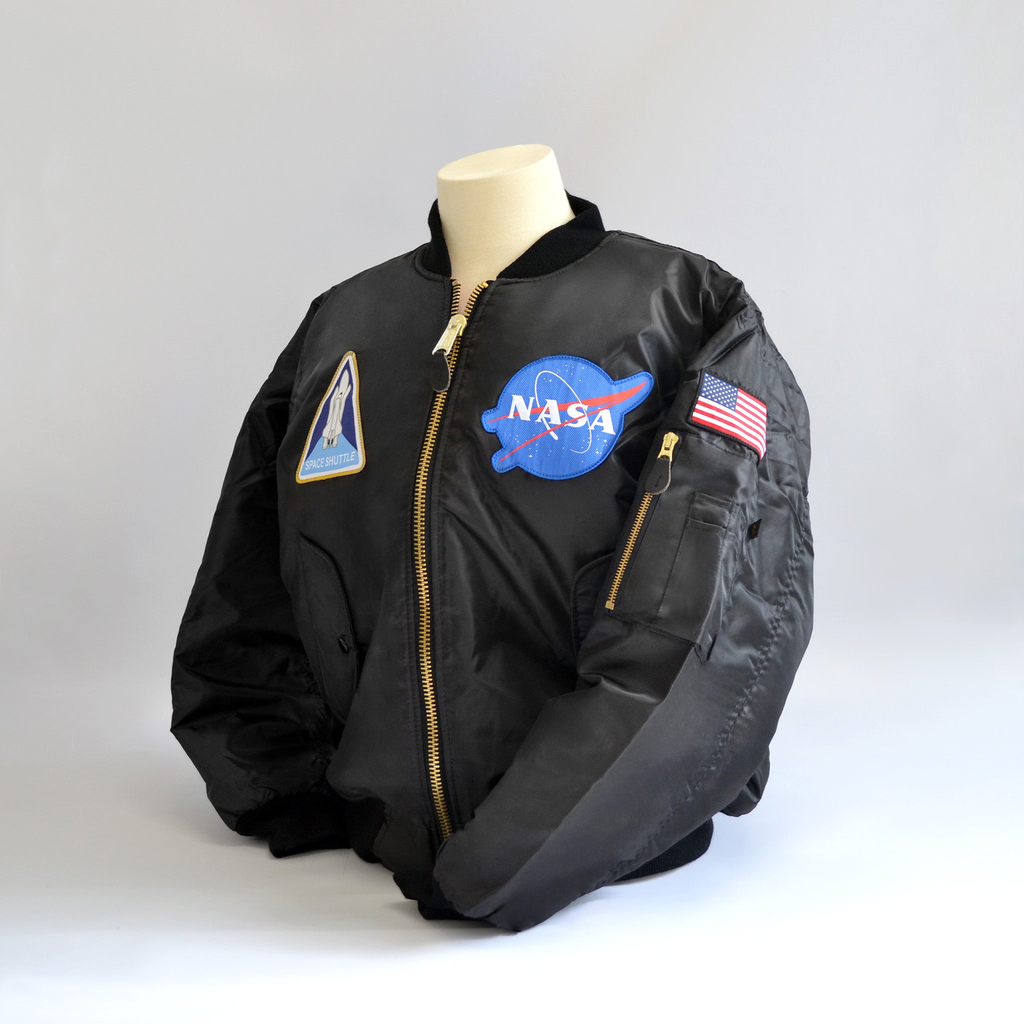 Adult NASA MA-1 Flight Jacket – NYSCI e-Store