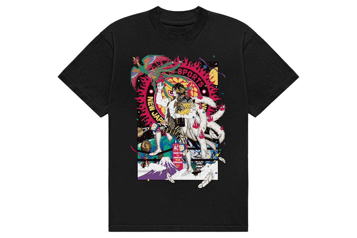 WK20 棚橋弘至×中村佑介 Tシャツ（ブラック）