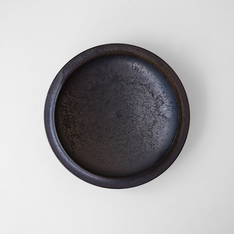 船串篤司 round plate 黒 – 雨晴/AMAHARE