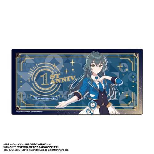 学園アイドルマスター TSUTAYA Wild TUNE ラバーマット 月村手毬 学園