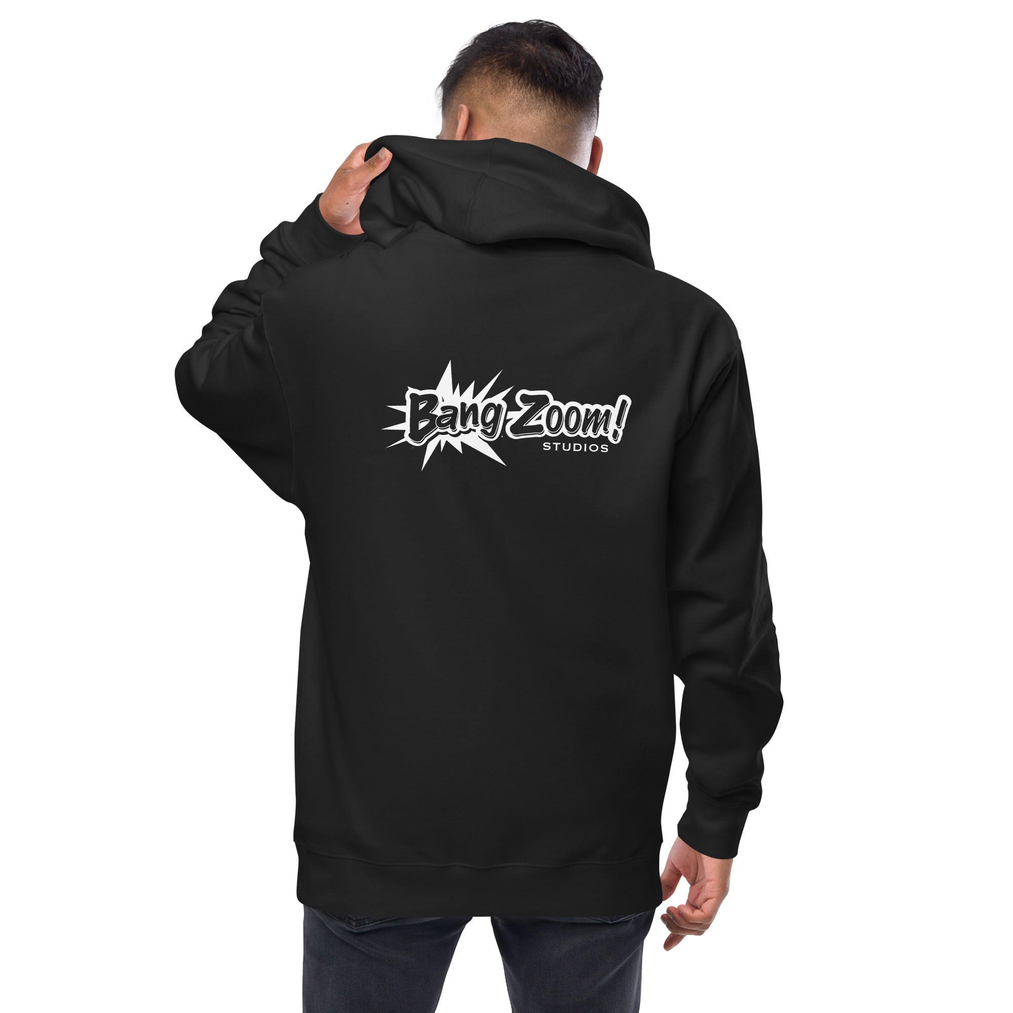 Headphones Logo Zip-Up Hoodie – Bang Zoom! Studios