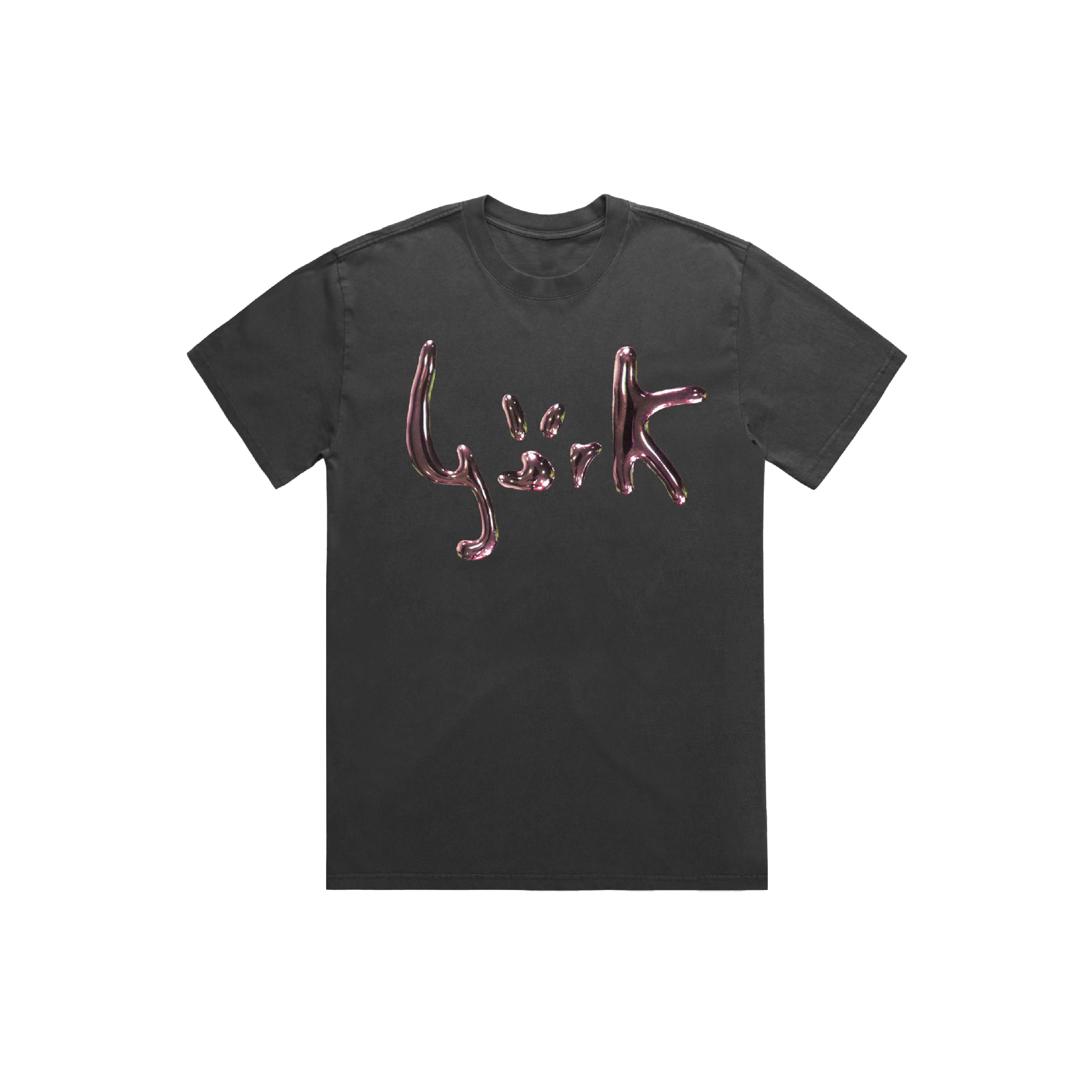 Official Bubble Logo T-shirt (Dark Charcoal) – Björk Official Store