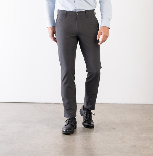 Envoy Lightweight Travel Pant in Charcoal | Bluffworks
