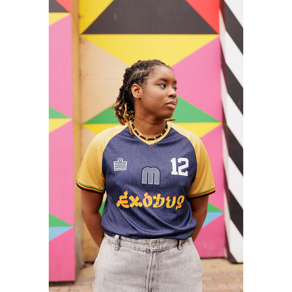 Bob Marley x Mundial x Admiral Away Exodus Football Top - Bob