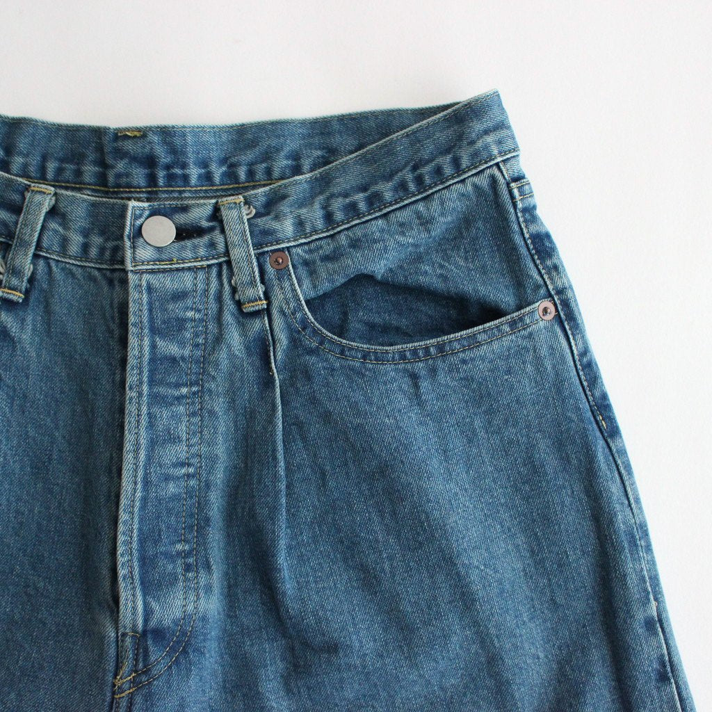 5PK VINTAGE REPRODUCTION DENIM JEANS #INDIGO [ST.514] _ stein