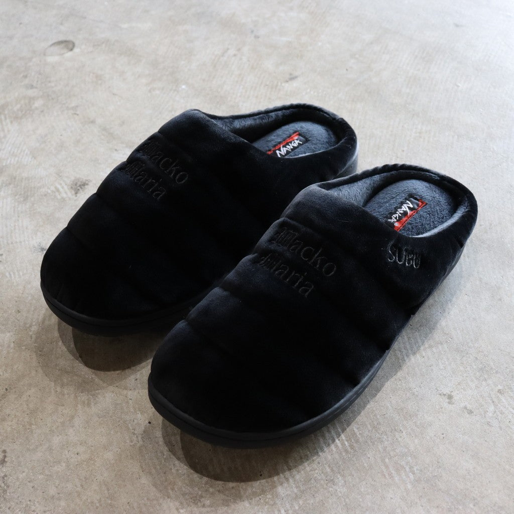 NANGA×SUBU | AURORA WINTER SANDAL ( TYPE-1 ) #BLACK [NA-SB-WM-SA03
