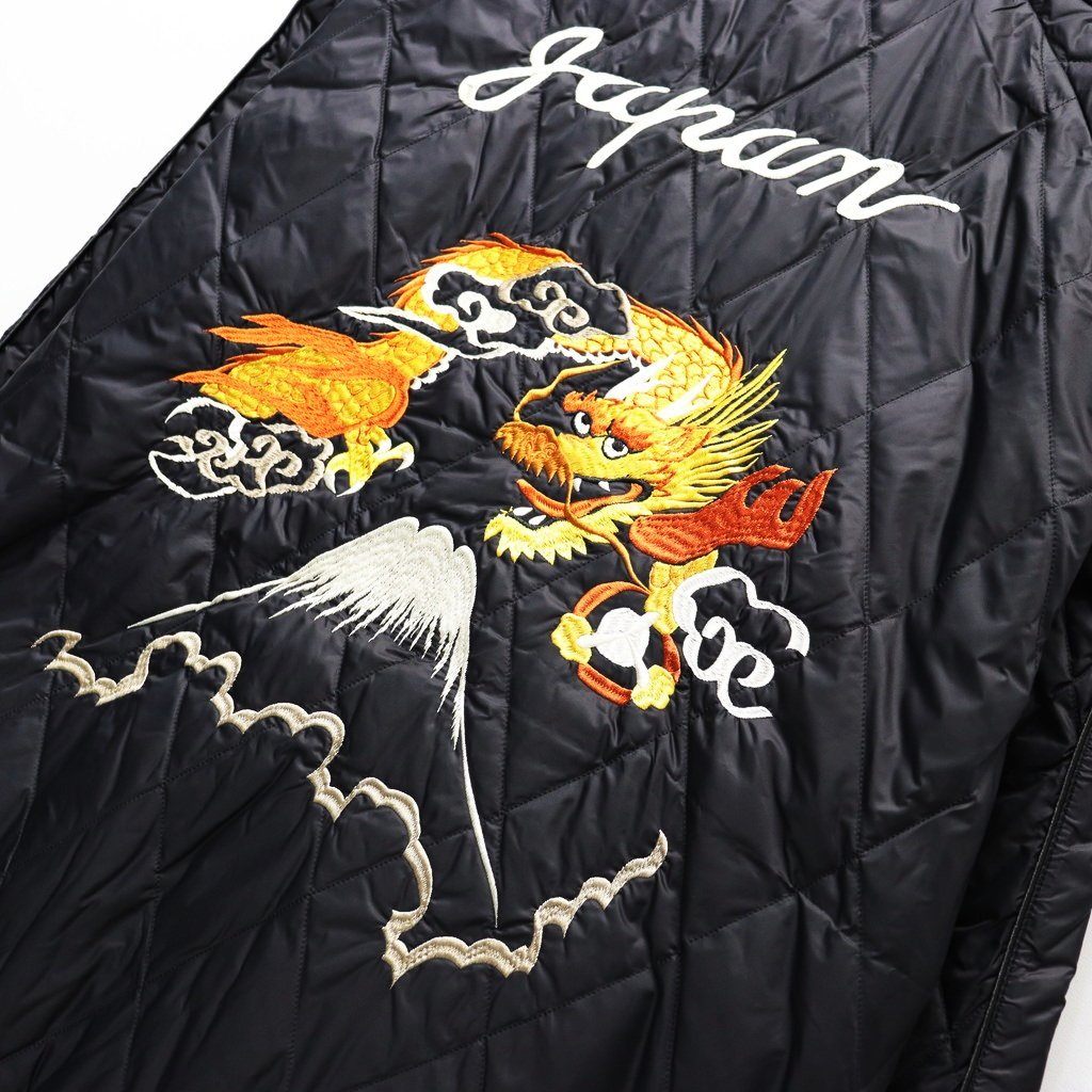 REVERSIBLE 「SKAJAN」 DOWN JACKET #BK×BK [TAION-JK04JS-N1