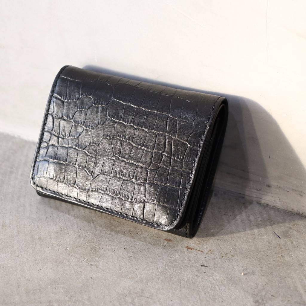 SPEAK EASY | SHORT WALLET ( TYPE-2 ) #BLACK [24FW-WMA-WL04]_WACKO