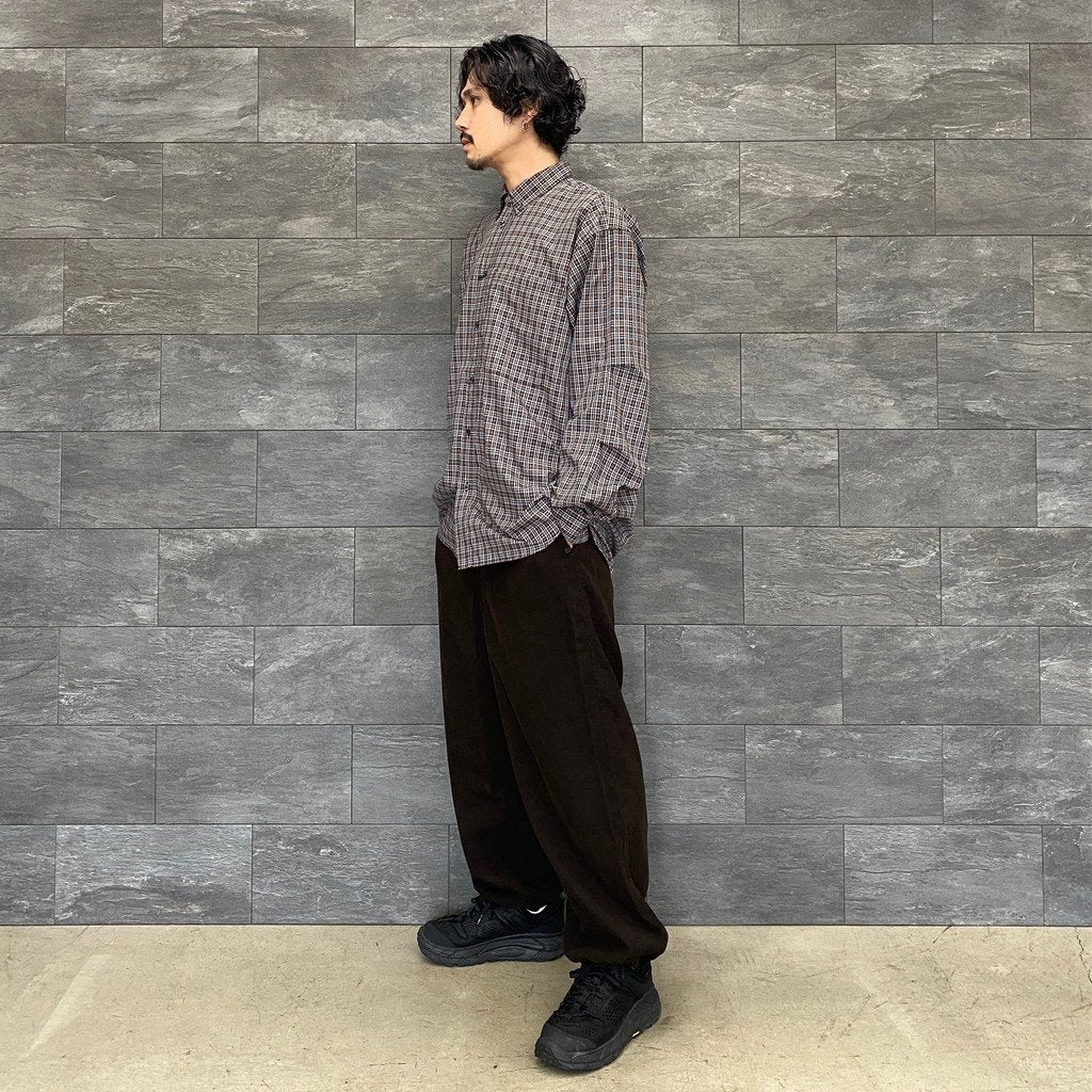 TECH CORDUROY EASY TROUSERS #BROWN [BP-34021W]_DAIWA PIER39