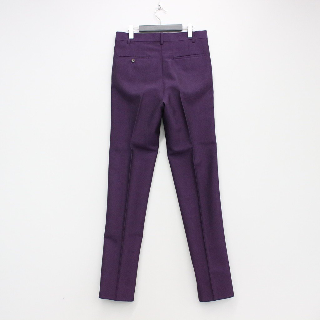 WACKO MARIA | ワコマリア PLEATED TROUSERS -TYPE 1- #PURPLE [22FW