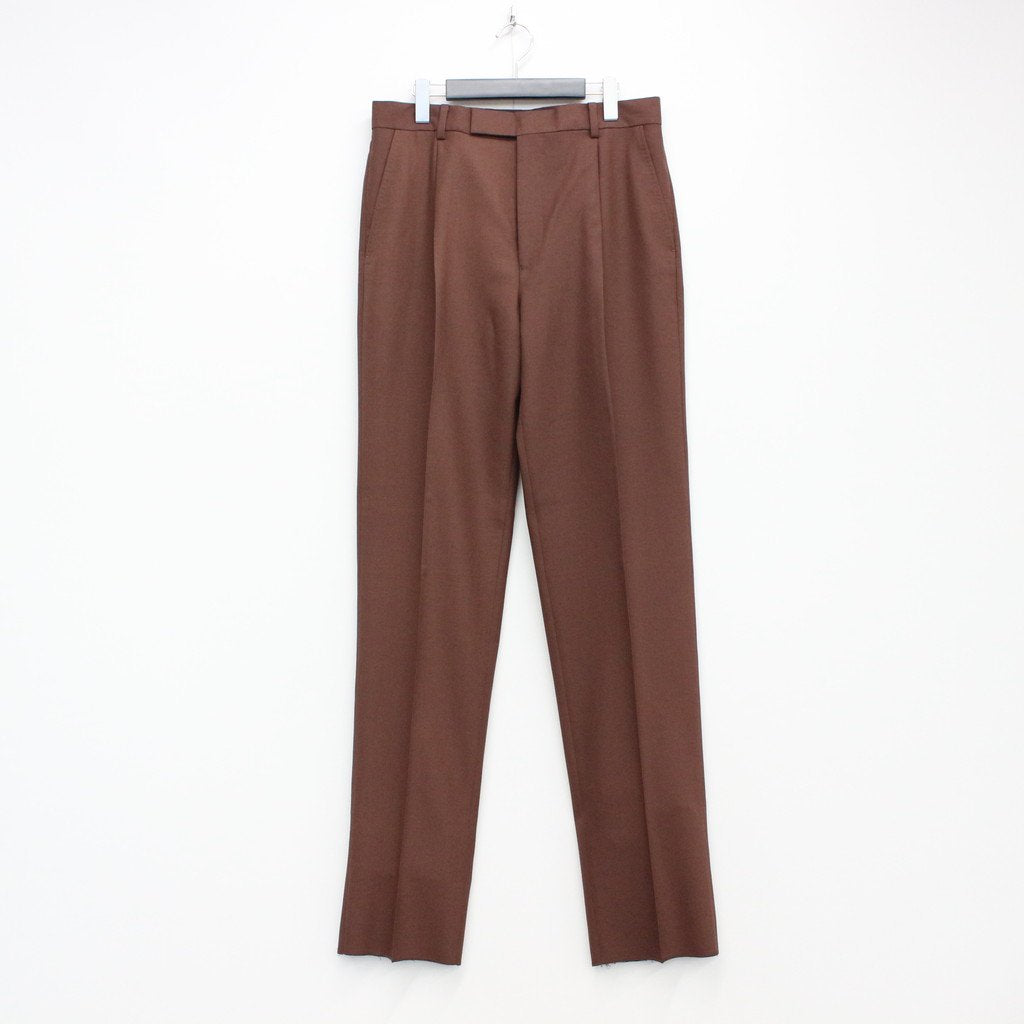 WACKO MARIA | ワコマリア PLEATED TROUSERS -TYPE 2- #D-RED [22FW
