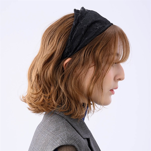 フリーリーレース フレキシフィットヘアバンド(ブラック) | フレキシ
