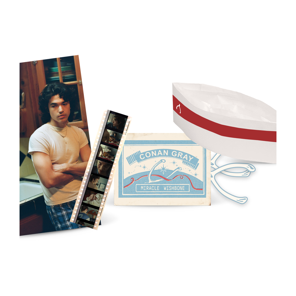 Wishbone Signed LP (Cranberry Red Edition) - Conan Gray Official Store