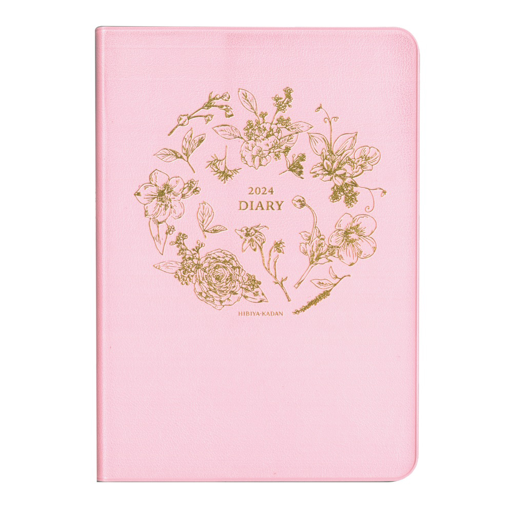 2024年4月始まり ミル MILL E9578 BOTANICAL マネジメント B6 ピンク