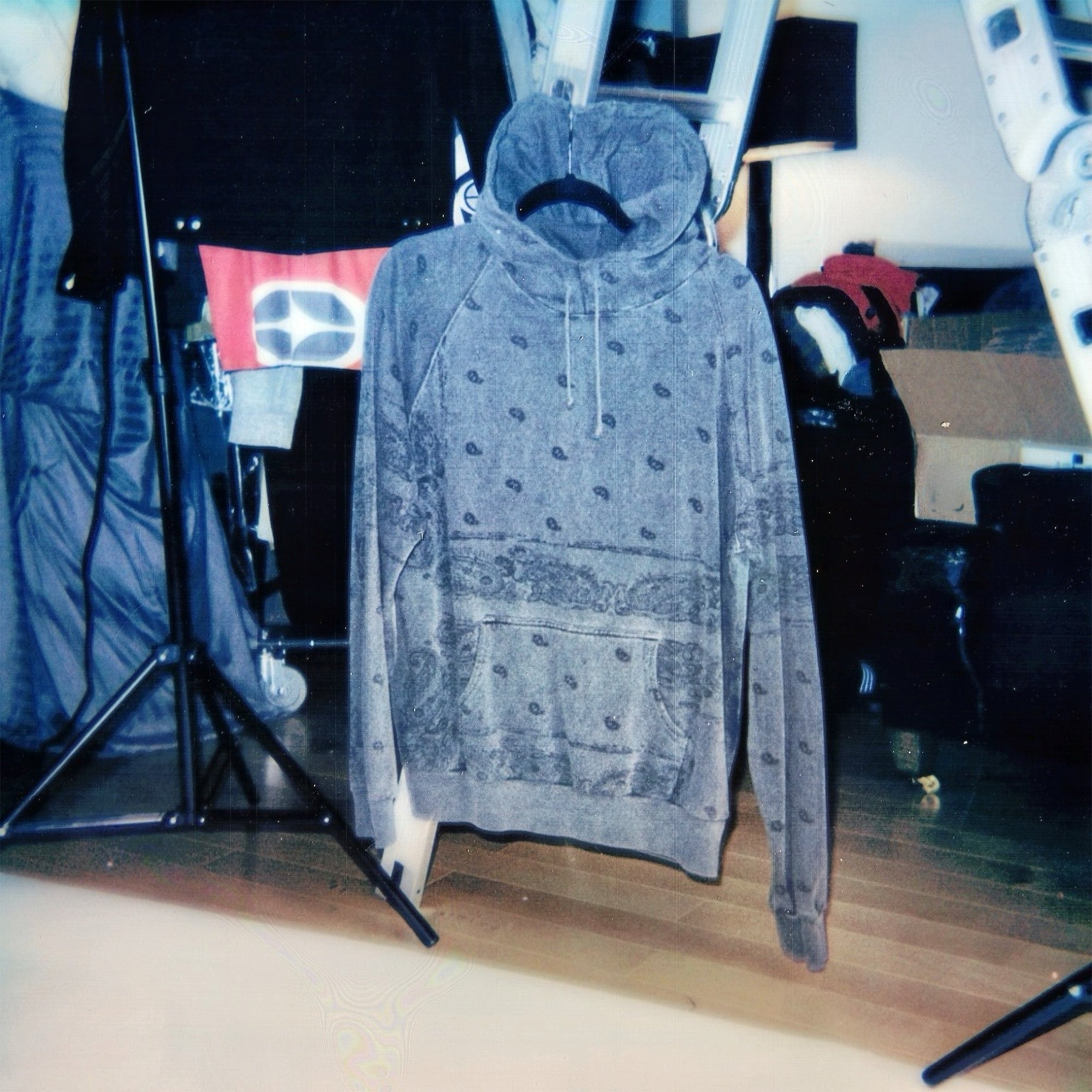 Raf Simons Autumn / Winter 2004 Waves Paisley Hoodie – david