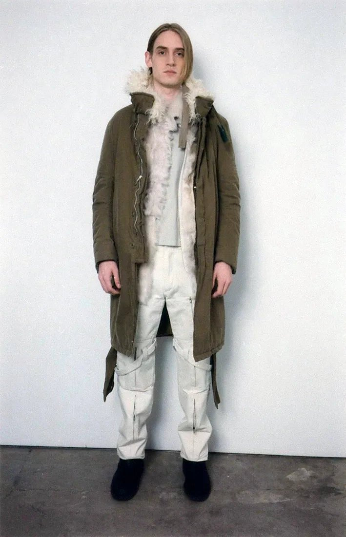Helmut Lang Autumn / Winter 1999 Astro Biker Parka – david