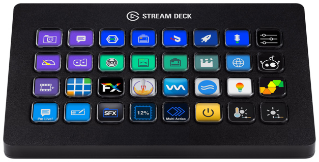 ELGATO Stream Deck XL | Audio Control, Control Panels, Control