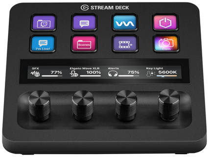 ELGATO Stream Deck + | Audio Control, Control Panels, Control