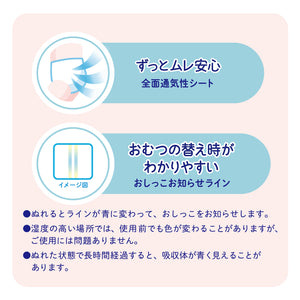 グーンプラス テープ 敏感肌にやわらかタッチ Sサイズ 62枚