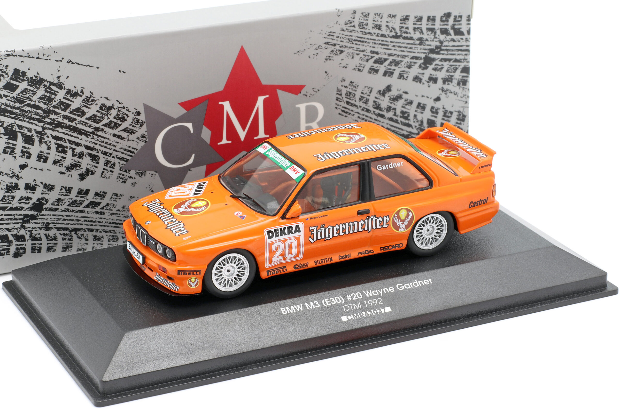 BMW M3 #20 Linder Motorsport Jägermeister DTM 1992 Wayne Gardner 1