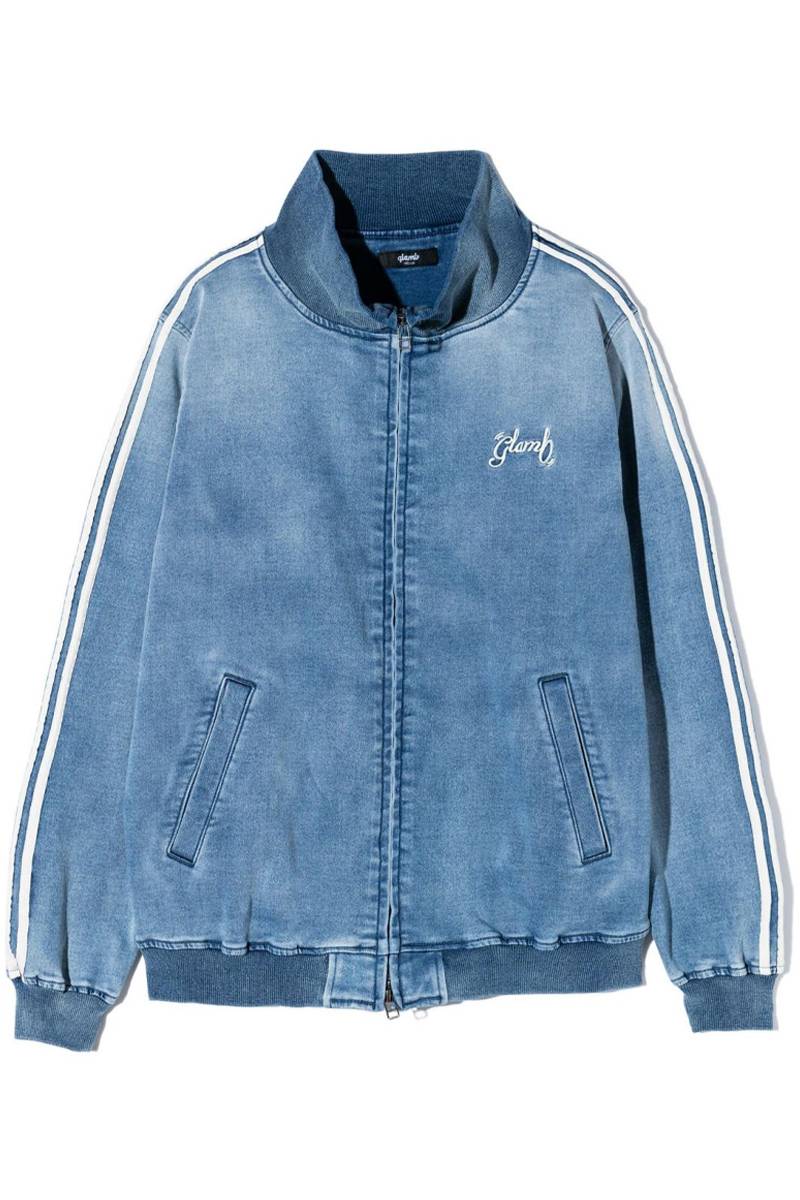 glamb(グラム) Knit Denim Jersey Set Up / ニットデニムジャージ