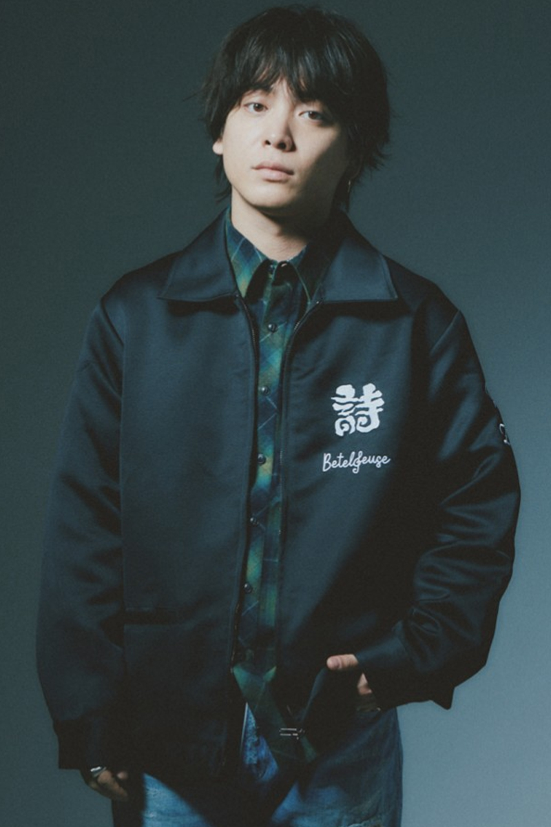 優里xZEPHYREN -Betelgeuse- SOUVENIR JACKET BLACK / ロック